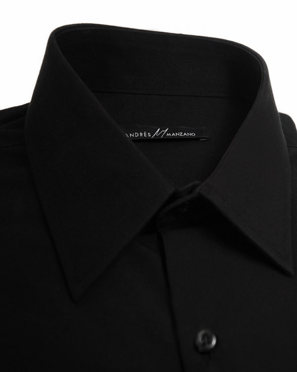 cuello francés negro